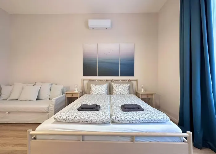 Center Bohemian Design With 4ppl Ac Wifi * Budapešť
